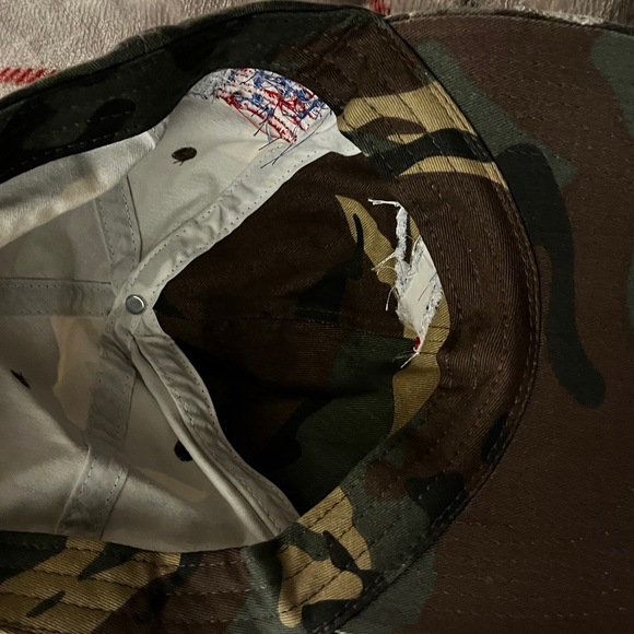 Vesope Custom Shoes & Apparel (CSA) WTP/AF distressed dad hat Veteran’s Day - Picture 5 of 5